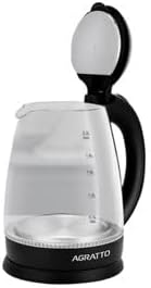 chaleira eletrica aroma acev01l vidro 2,2l 1000w 127v