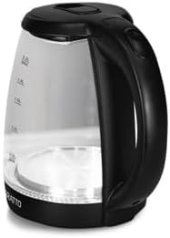 chaleira eletrica aroma acev01l vidro 2,2l 1000w 127v