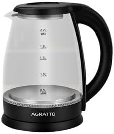 chaleira eletrica aroma acev01l vidro 2,2l 1000w 127v