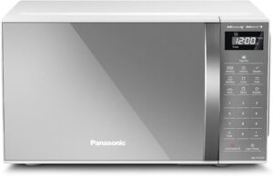 panasonic micro ondas 21l branco espelhado 127v nn st27lwru